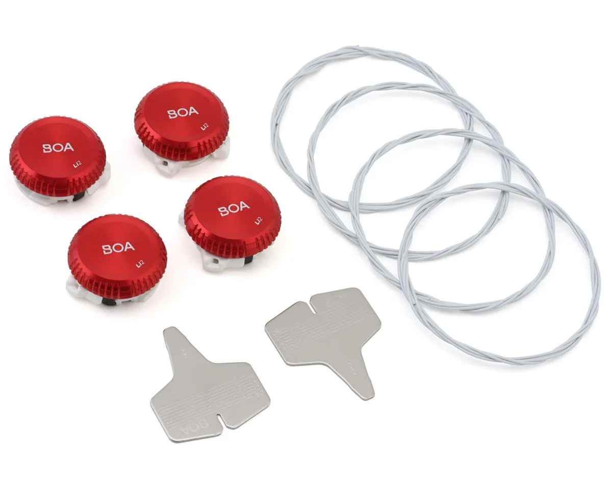 Bont BOA Li2 Complete Dial Kit (Vaypor Red)